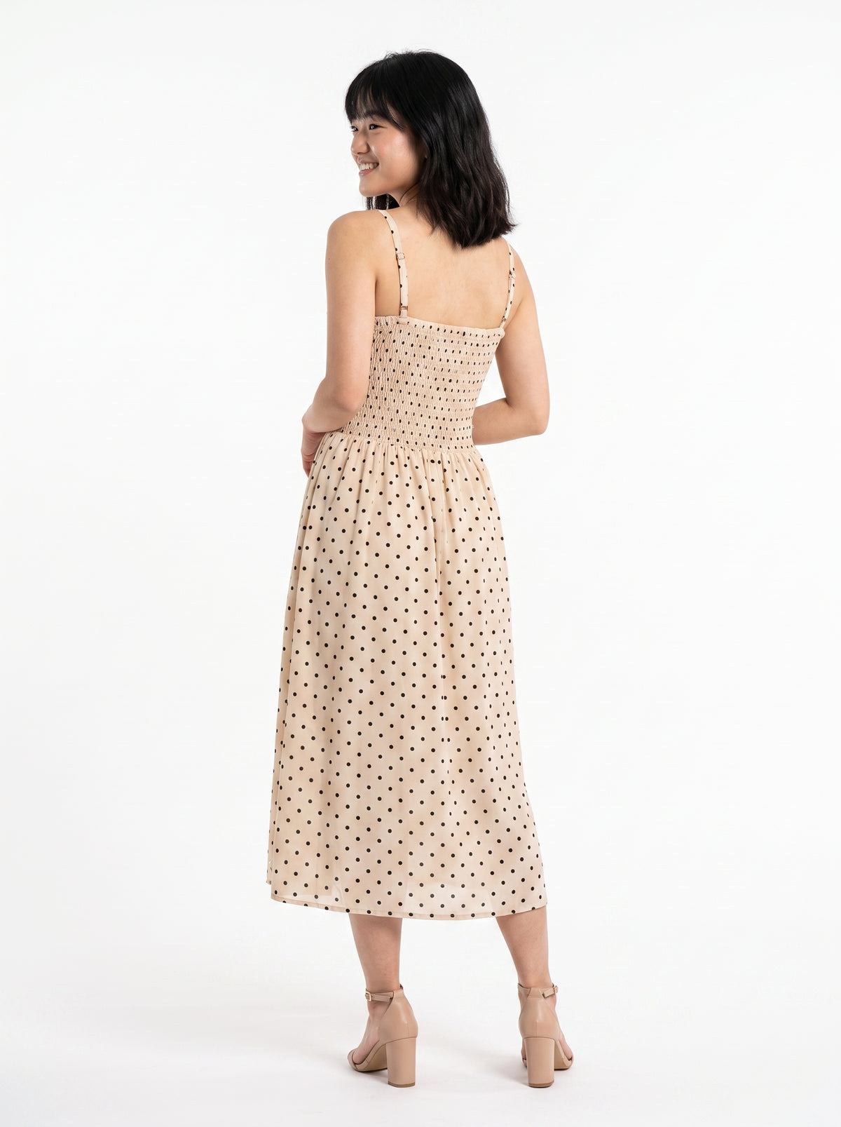 AVENU. KIRA Ruched Midi Dress