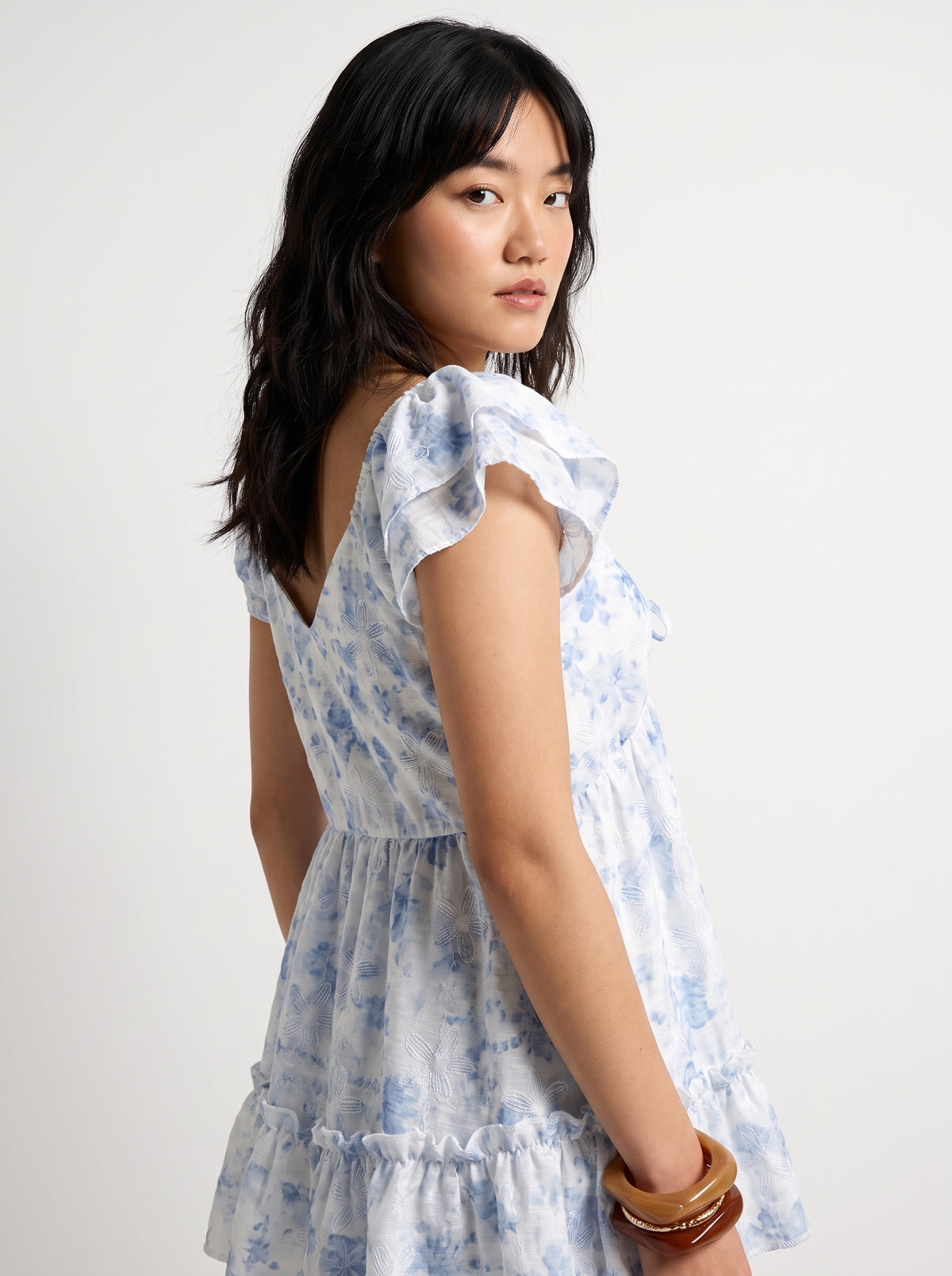 The Sage Flutter Top
