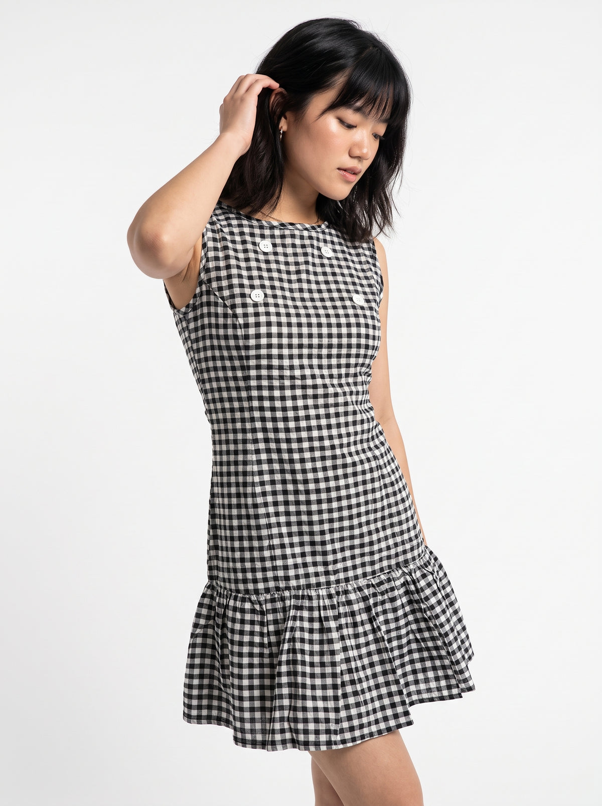 The Gingham Drop-Waist Dress