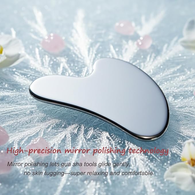 AVENU. Premium Stainless Steel Gua-Sha