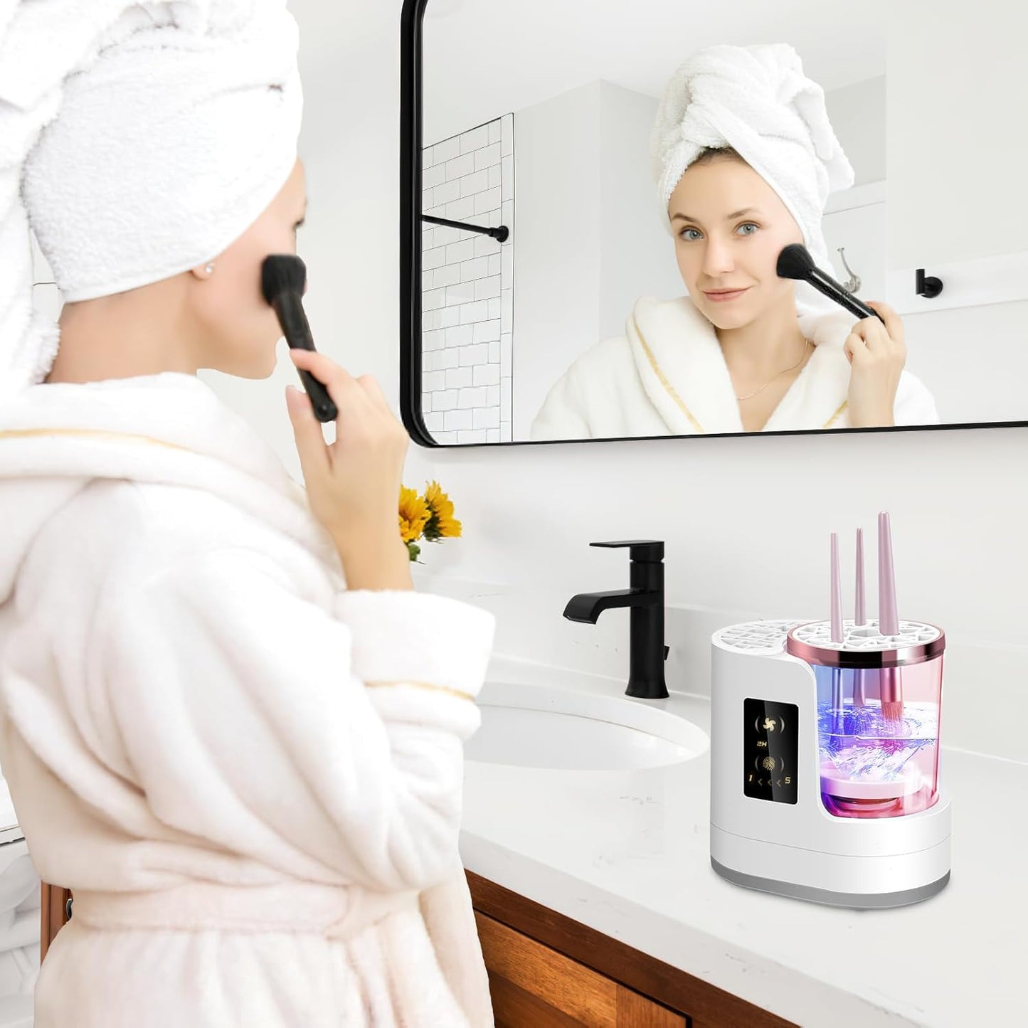 AVENU 2-in-1 Brush Cleanser & Dryer