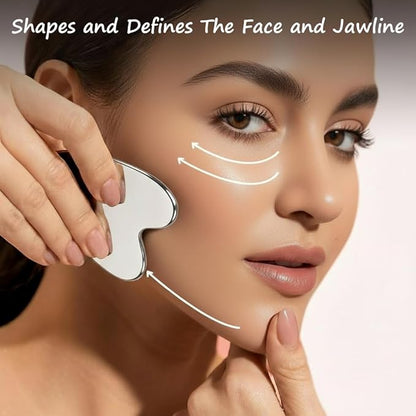 AVENU. Premium Stainless Steel Gua-Sha