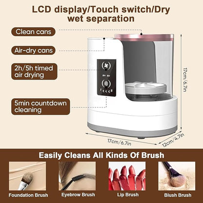 AVENU 2-in-1 Brush Cleanser & Dryer