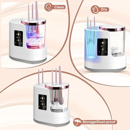 AVENU 2-in-1 Brush Cleanser & Dryer