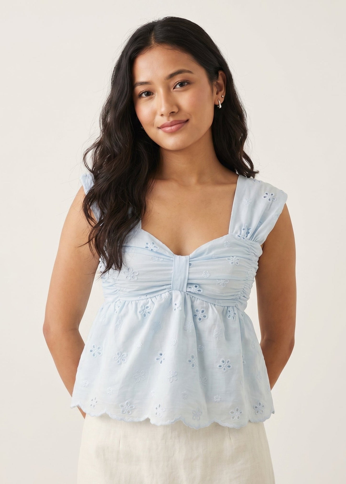 AVENU™ PETAL-LAYERING TOP