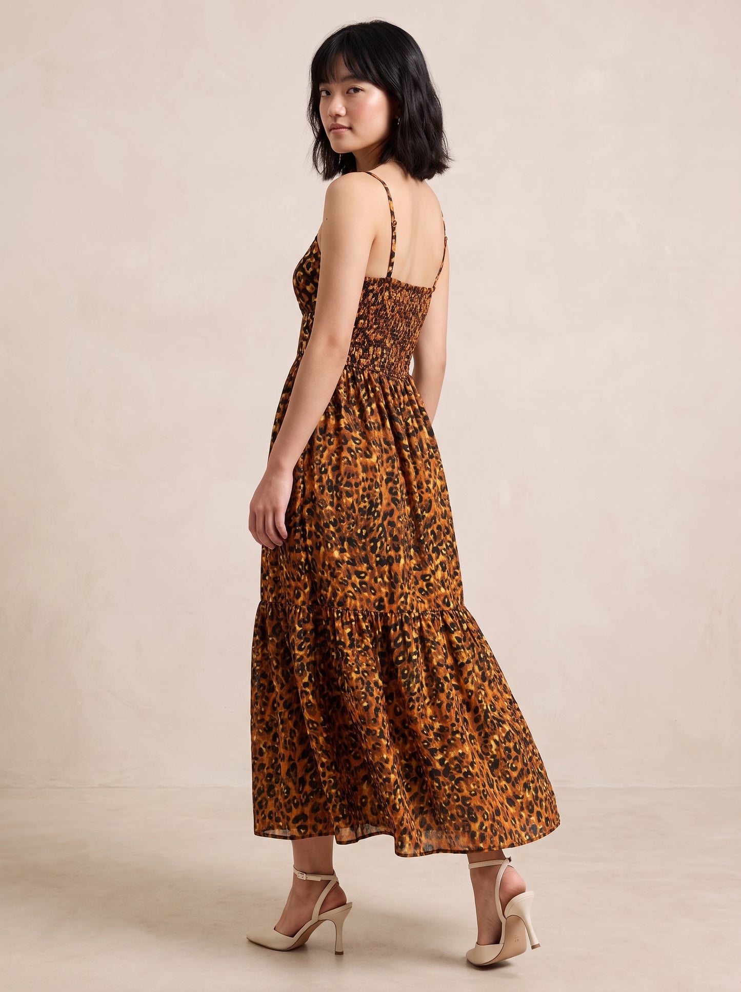 AVENU. LEOPARD-MAXI DRESS
