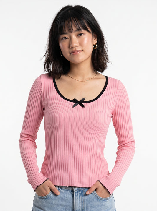 The Rosalie Contrast Knit