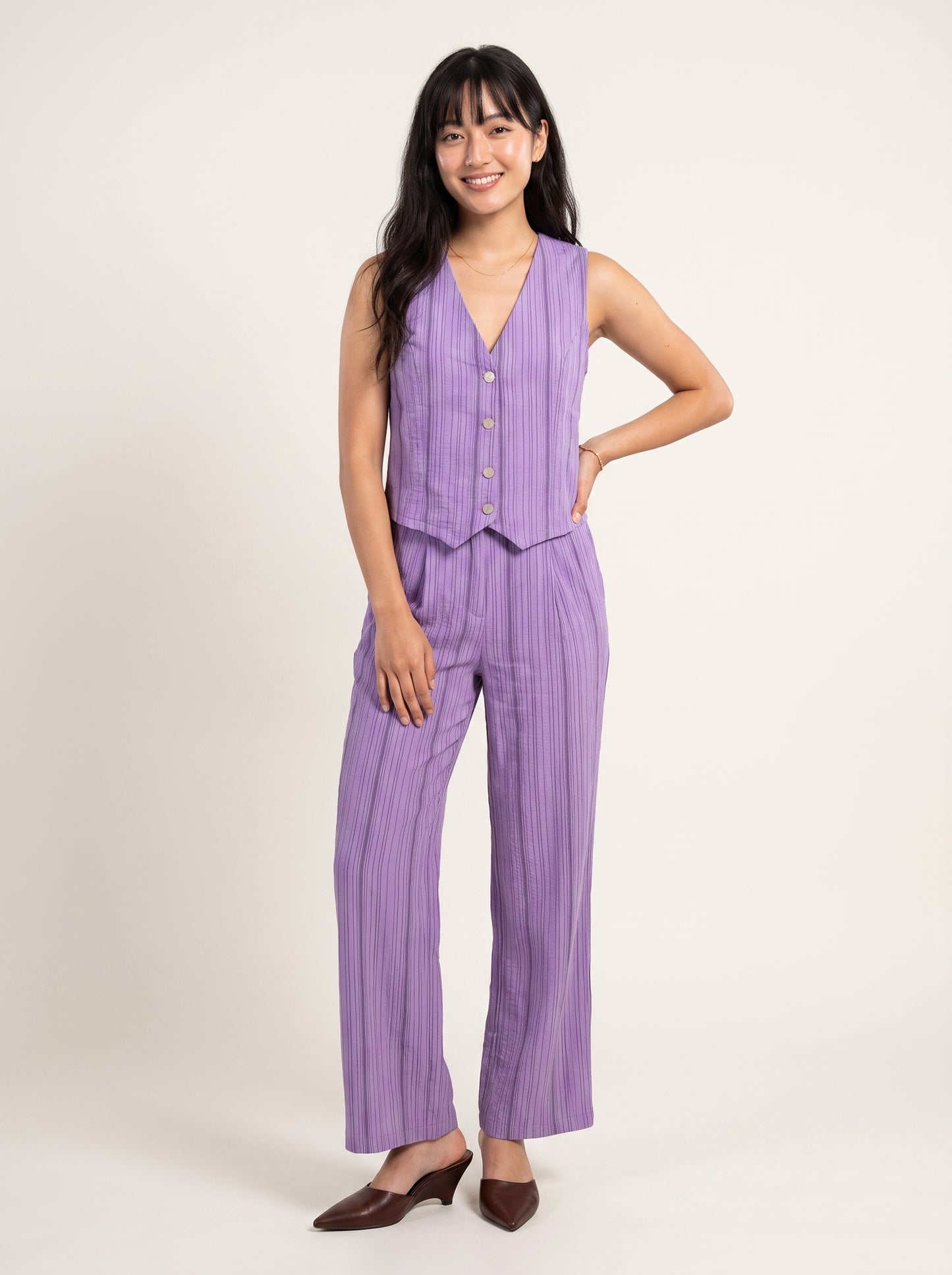 AVENU. The Maya Pinstripe Co-Ord