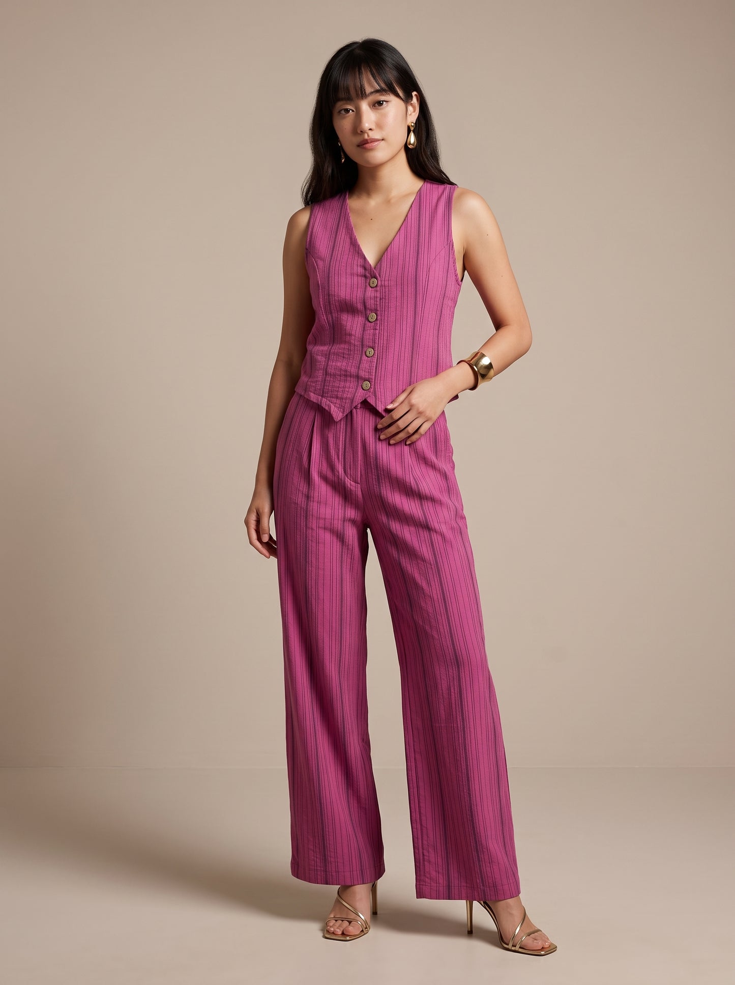 AVENU. The Maya Pinstripe Co-Ord