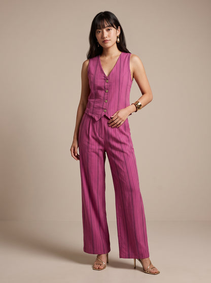 AVENU. The Maya Pinstripe Co-Ord