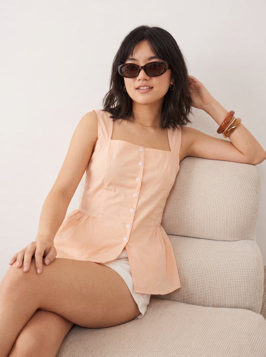 AVENU. Sorbet Peplum Top
