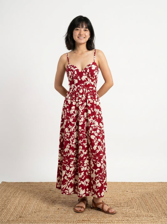 AVENU. CAMI-MAXI DRESS