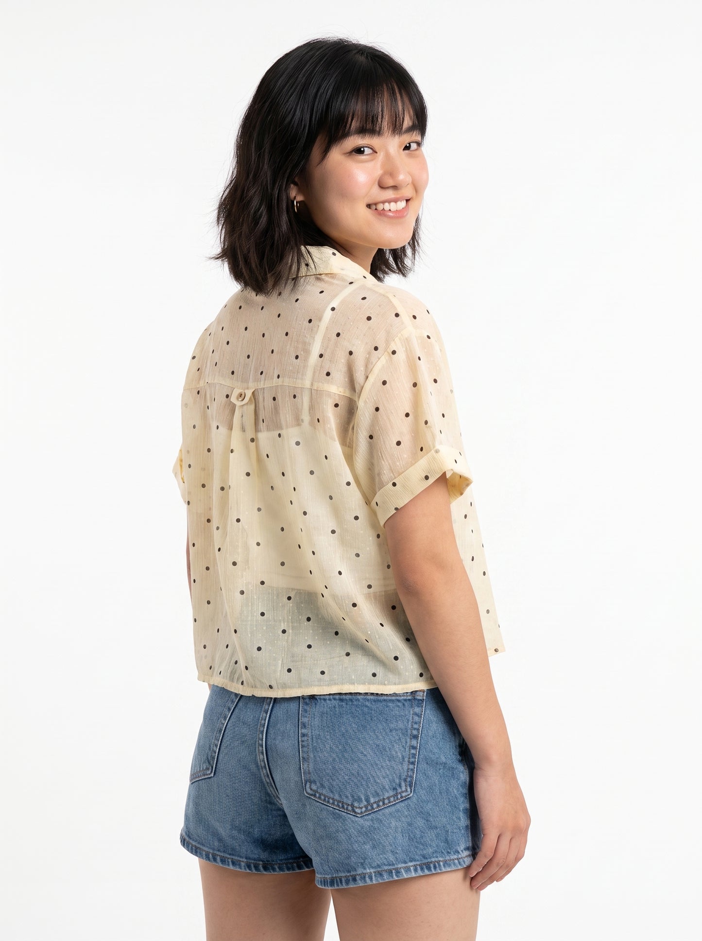 AVENU. CAMI-SHIRT - Half with Cami Top