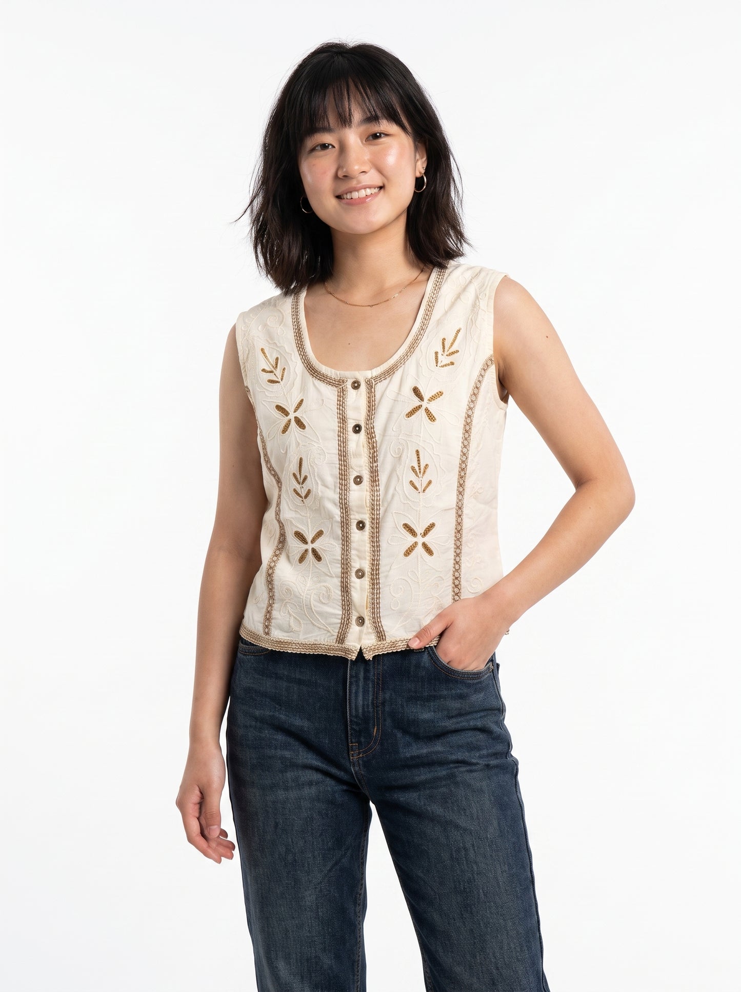 AVENU. EMBRO-VEST Top