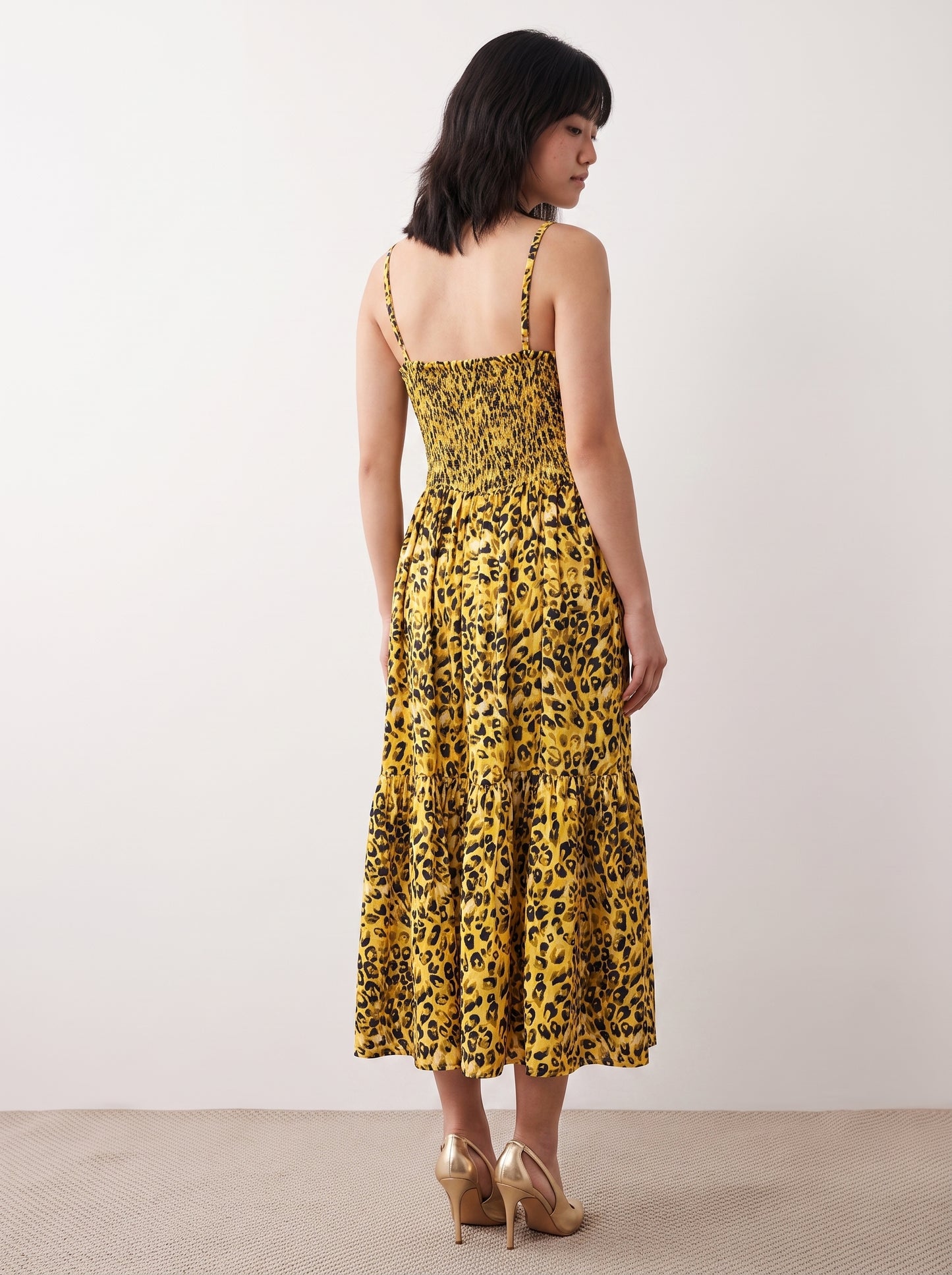 AVENU. LEOPARD-MAXI DRESS