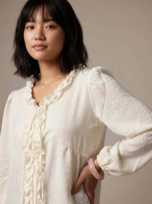 The Colette Ruffled Shirt