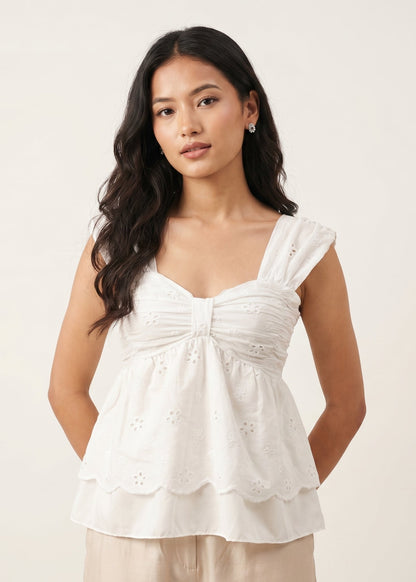 AVENU™ PETAL-LAYERING TOP