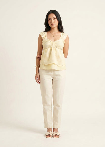 AVENU™ PETAL-LAYERING TOP