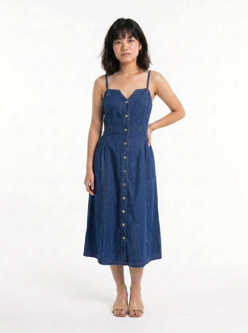 AVENU. DENIM SUNDRESS